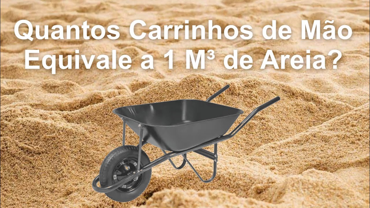 Descubra a Quantidade de Areia em um Metro Quadrado