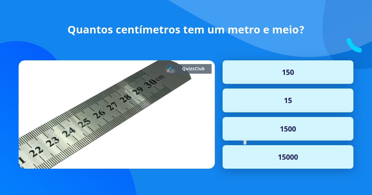 Compreenda o Equivalente em Centímetros