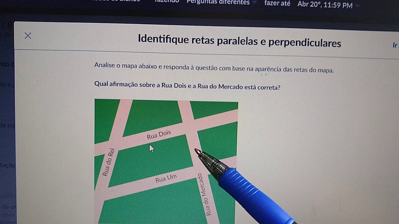 Como as Ruas Paralelas se Relacionam com Outras Ruas?