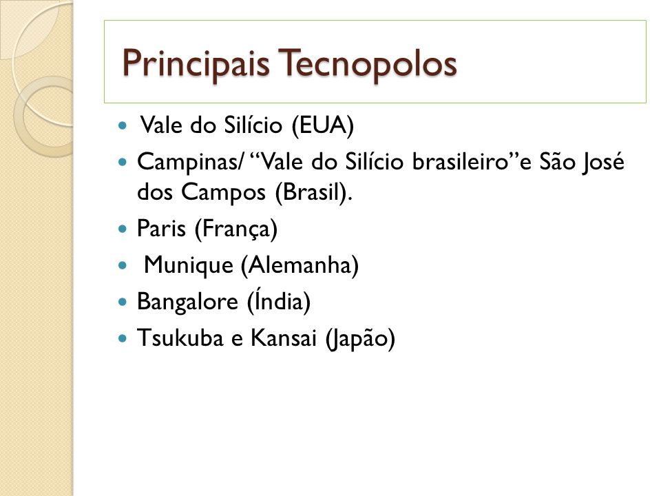 Por que os Tecnopolos estão se tornando cada vez mais populares?