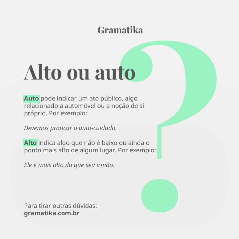 O Que Significa 'Teve Alta ou Auta'?